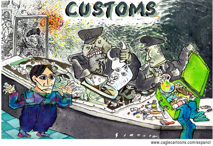 Picasso in Customs