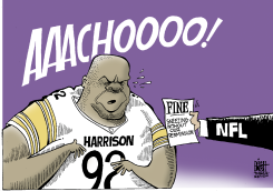 HARRISONS NFL FINES, by Randy Bish