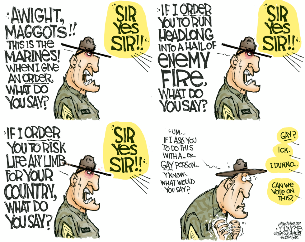 Dont ask dont tell Marines COLOR