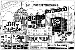 WASHINGTON DC PRIVATIZED by Monte Wolverton