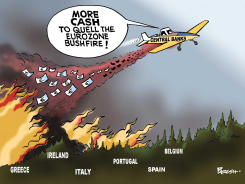 EUROZONE BUSHFIRE  by Paresh Nath
