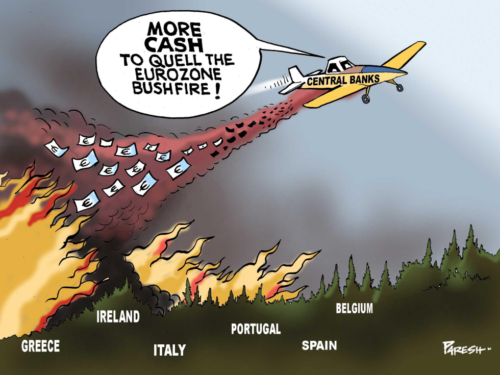Eurozone bushfire COLOR