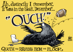 RAVENS LOSE TO STEELERS,  by Randy Bish
