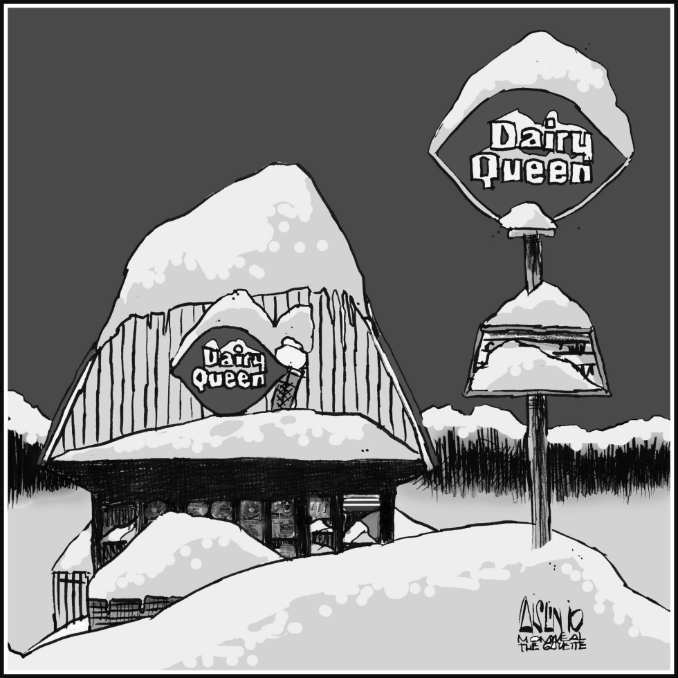 First big snowstorm