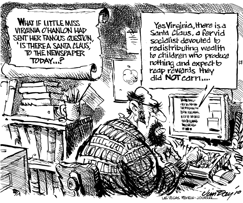 Yes Virginia, there is a Santa Claus, but