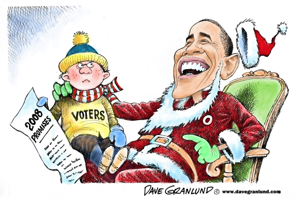 Obama promises unkept
