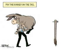 PIN THE DONKEY ON THE TAX CUT DEAL by R.J. Matson