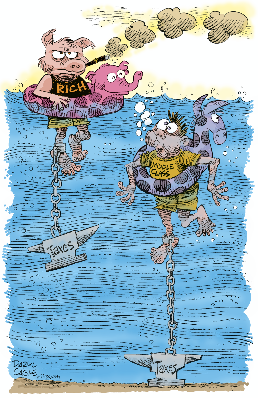 Drowning Tax Color