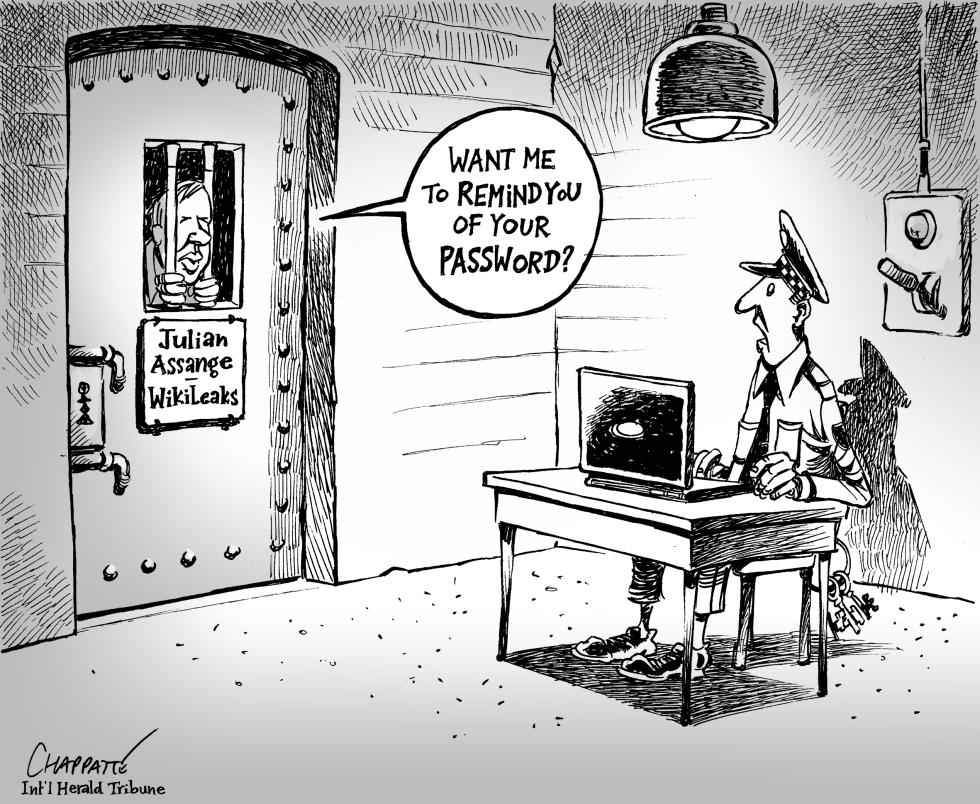 Julian Assange in Jail