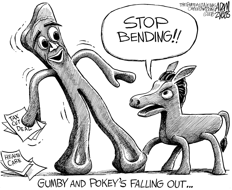 Obama as Gumby