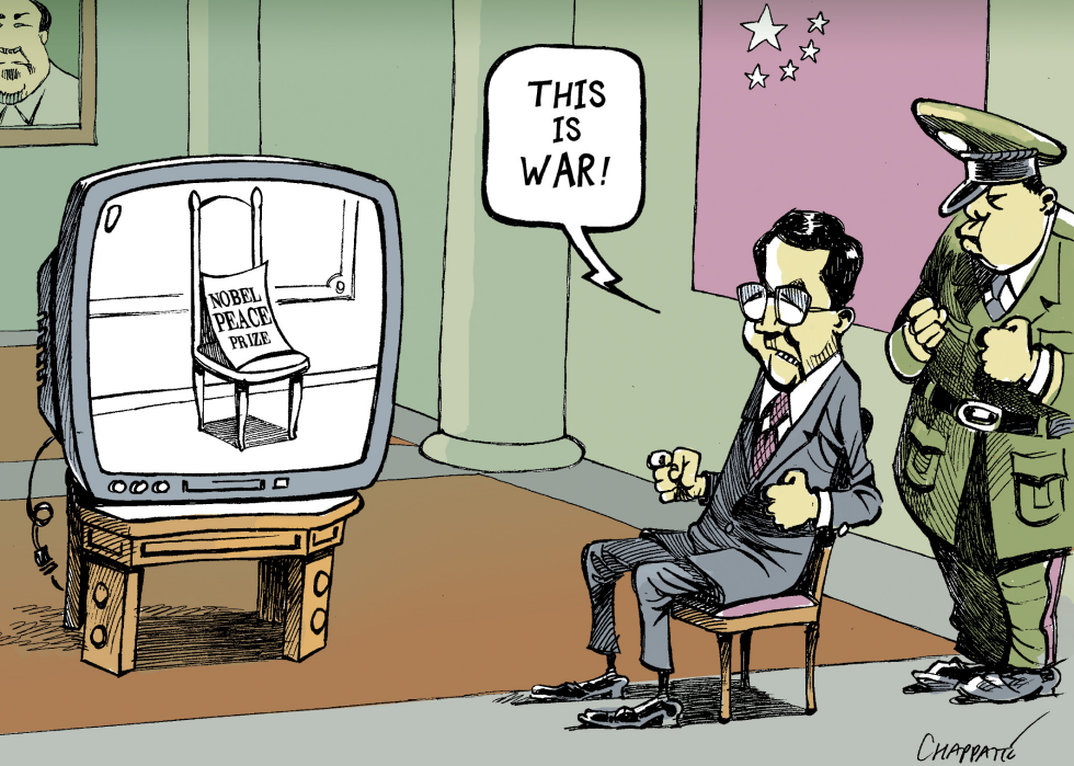 China Furious Over The Nobel