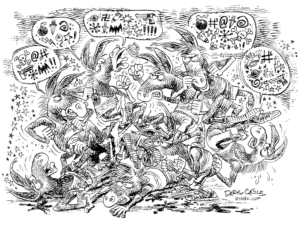 Democrats Infighting