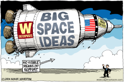 BIG SPACE IDEAS by Monte Wolverton