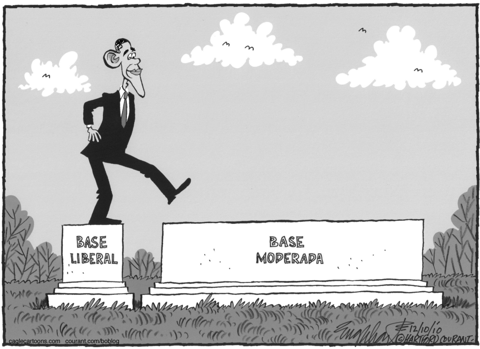 Obama avanza hacia la mitad