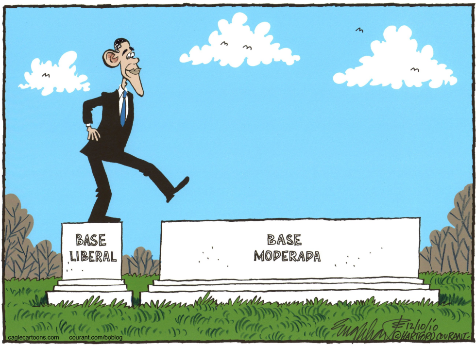 Obama avanza hacia la mitad / COLOR