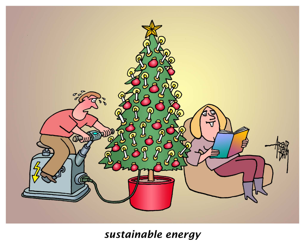 Christmas and sustainable energy