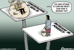 WEALTH GAP by Steve Greenberg