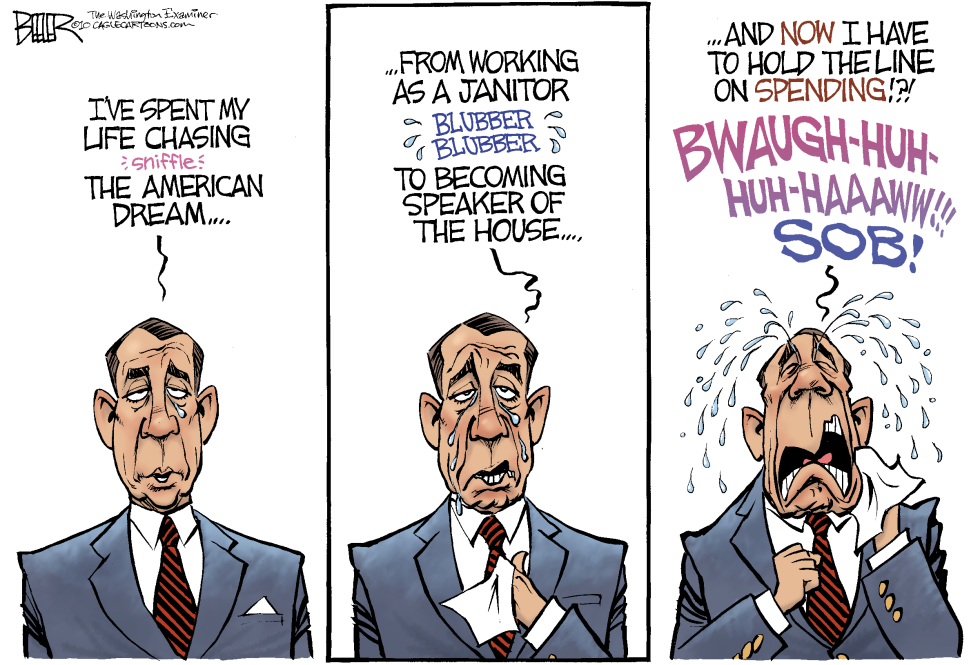 Boehner Gets Emotional COLOR