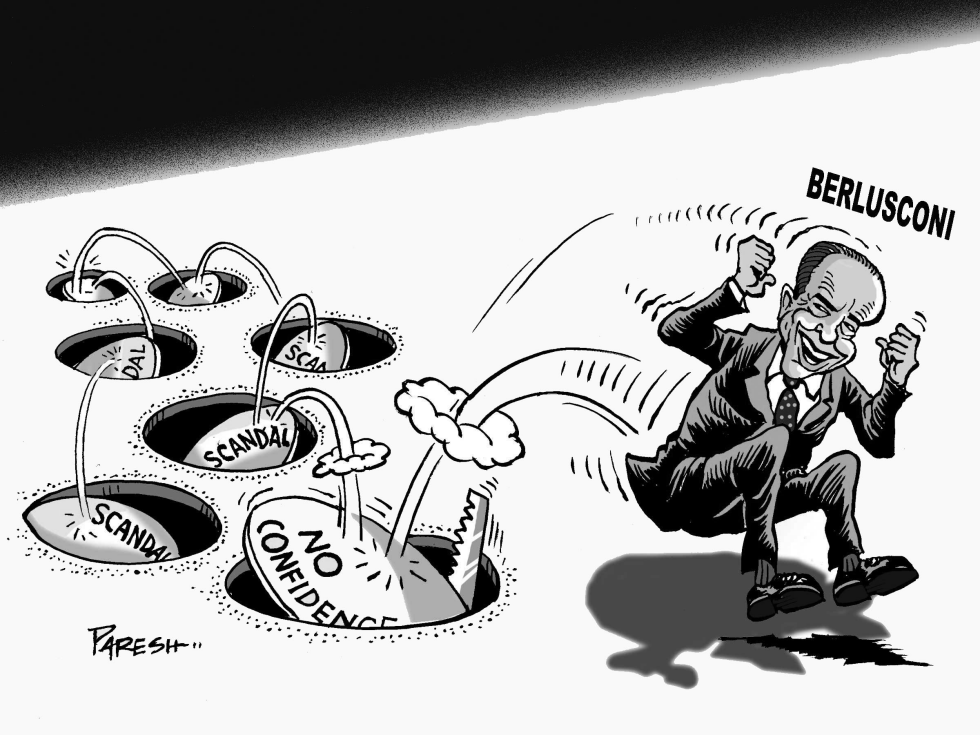 Berlusconi survives