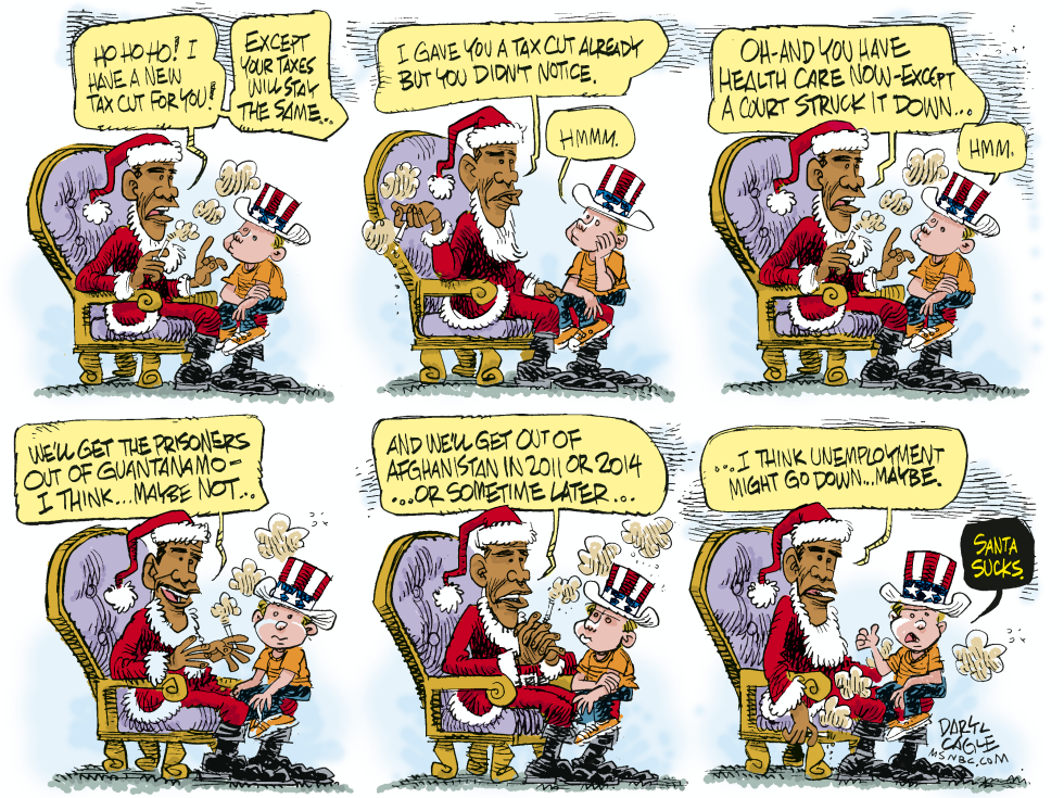Santa Obama Color