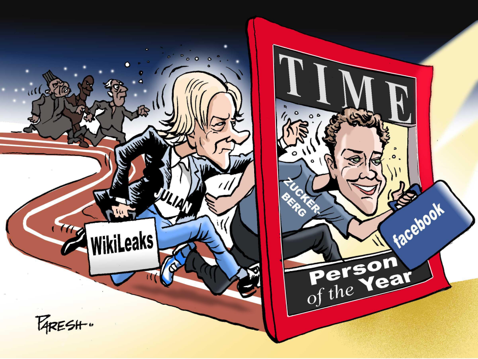 TIME's person of 2010 COLOR