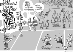 AMERICAN EXCEPTIONALISM by Pat Bagley