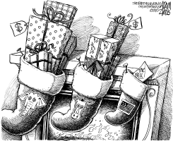 THE SPENDING BILL by Adam Zyglis