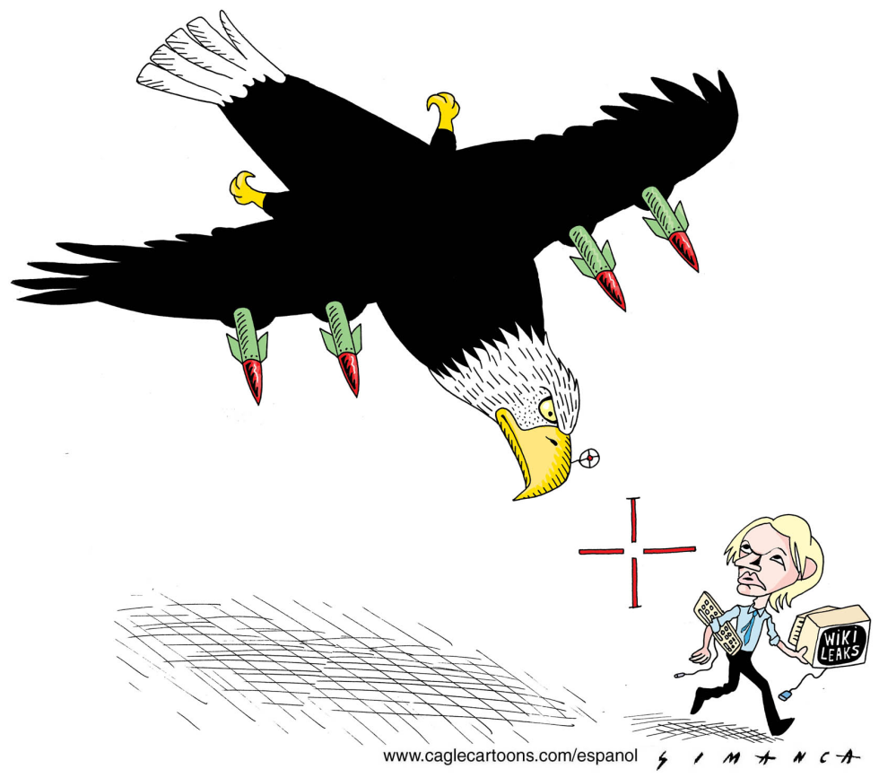 America Goes After Wikileaks Assange COLOR