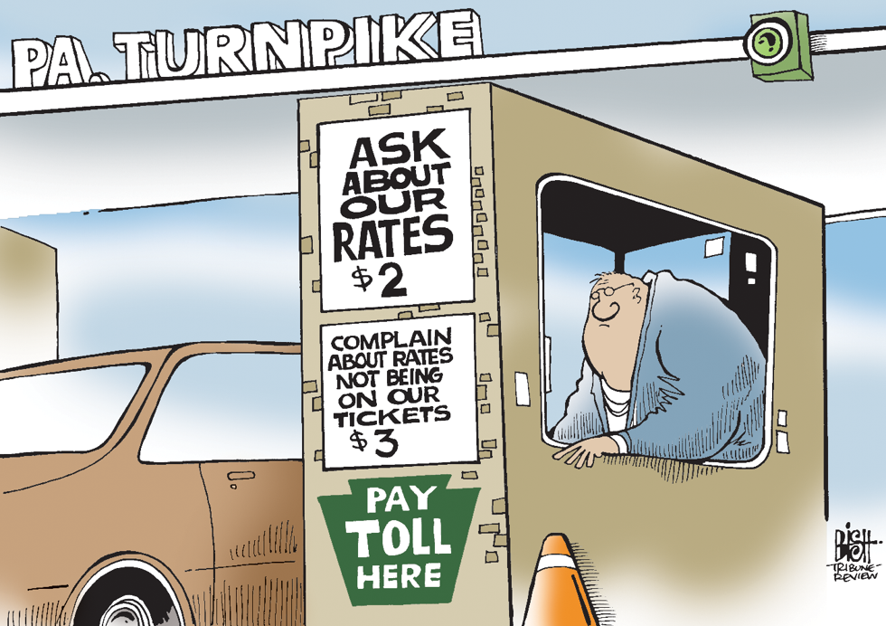 LOCAL- PA TURNPIKE TOLLS, COLOR