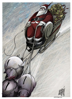 SANTA GASTOS /  by Angel Boligan