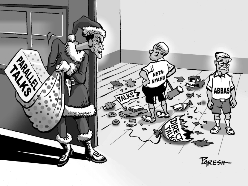 Santa Obama in Mideast