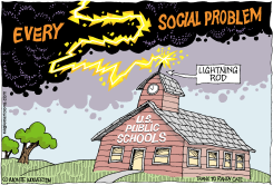BLAMING PUBLIC SCHOOLS by Monte Wolverton