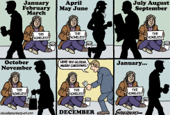 HOMELESS CHRISTMAS by Steve Greenberg