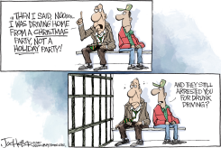 HOLIDAY DWI by Joe Heller
