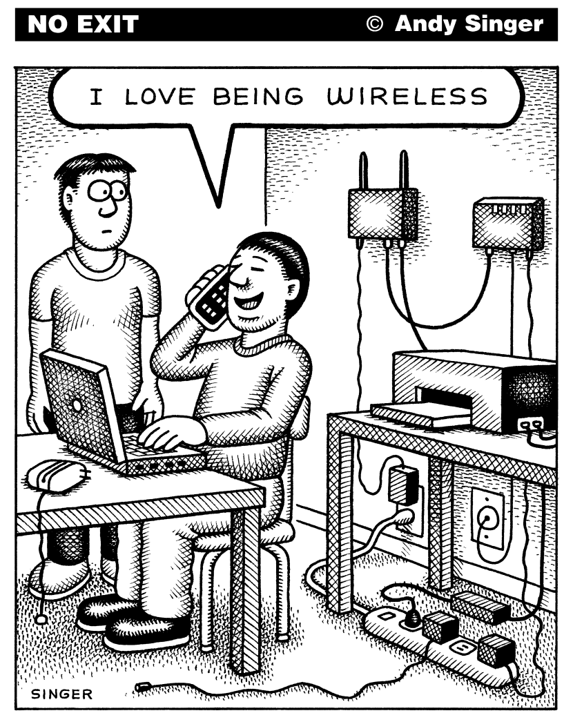 Wireless has Wires