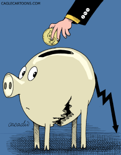 BROKEN ECONOMY by Arcadio Esquivel