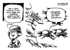 GAYS IN THE MILITARY by Jimmy Margulies