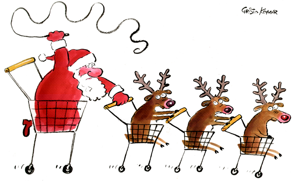 Santa Is On the Way - COLOR