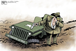 EL FIN DEL NO PREGUNTAR NO DECIR /  by Nate Beeler