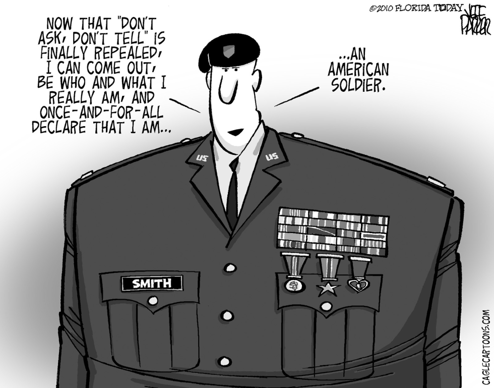  NO DADT LABEL by Jeff Parker