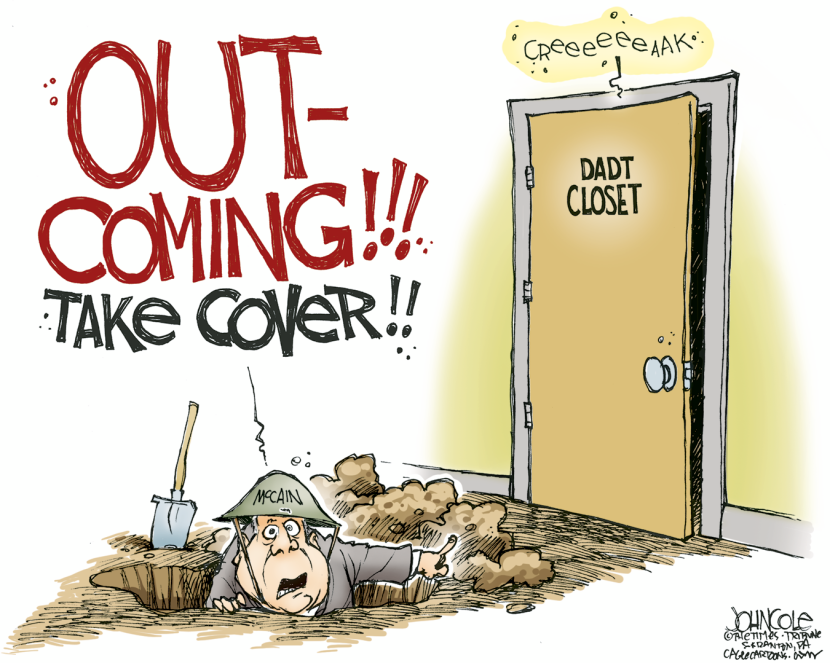 McCain and DADT