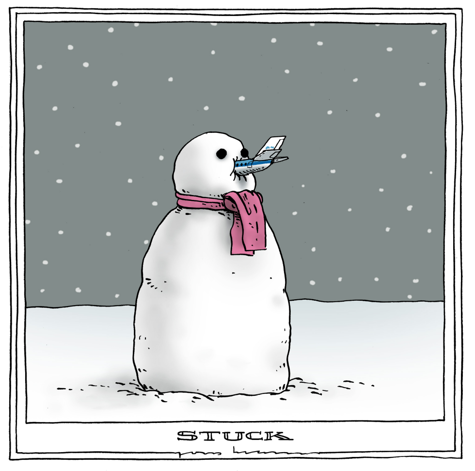 Air Traffic Stuck in Snowstorm COLOR Repost