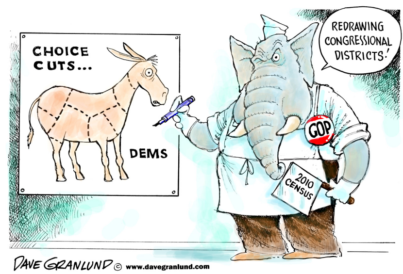 Congressional Districts redrawn