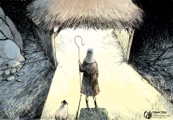SHEPHERD   by Cam Cardow