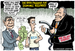  BUSH ECONOMIC RECOVERY by Monte Wolverton