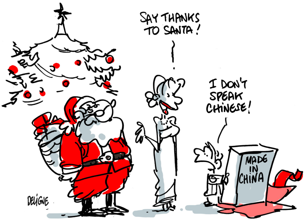 Santa Made in China