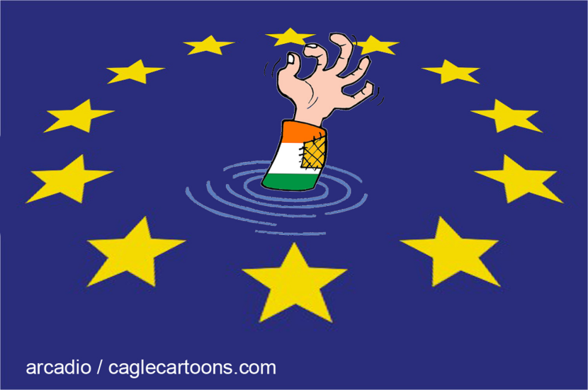 Italy Sinking the European Union COLOR