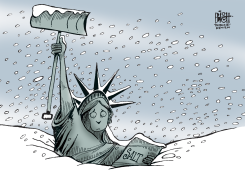 SNOW IN NEW YORK,  by Randy Bish
