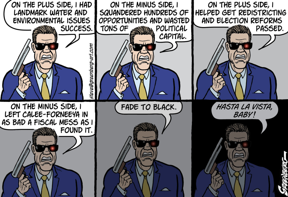 CALIF Schwarzenegger Farewell