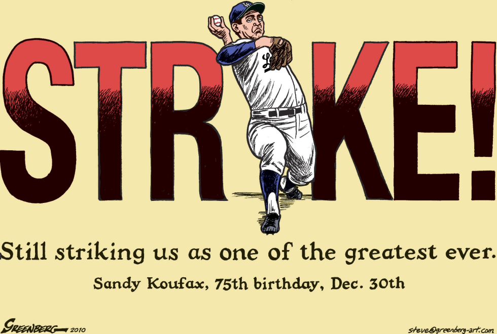 Sandy Koufax 75th